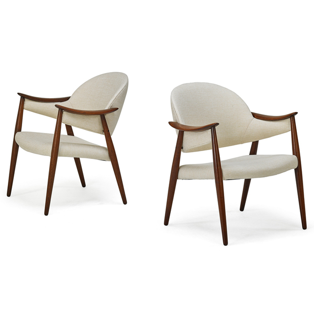 ‘Pair Of Lounge Chairs,’, 1960s, Rago/Wright