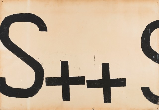 Jannis Kounellis, ‘Senza titolo’, 1960, Mixed Media, Mixed media on paper, Finarte