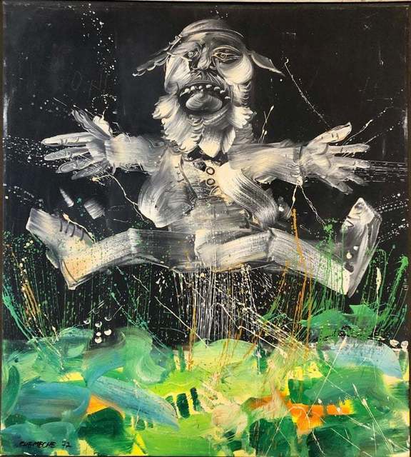 George Chemeche, ‘Untitled’, 1972, Painting, Oil Paint, Lions Gallery