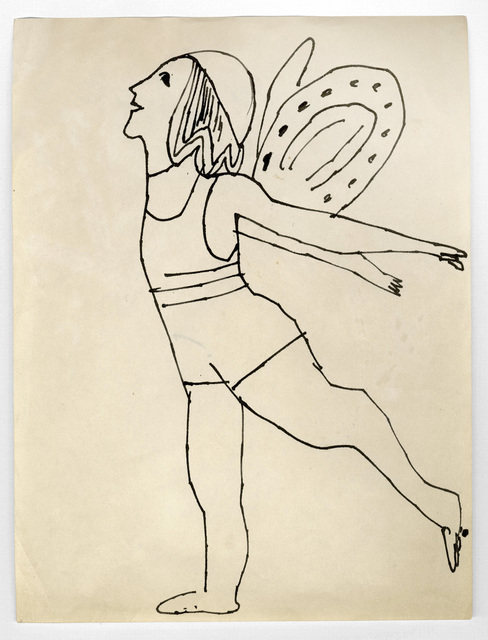 Andy Warhol, ‘Fairy’, ca. 1954, Laurence Miller Gallery