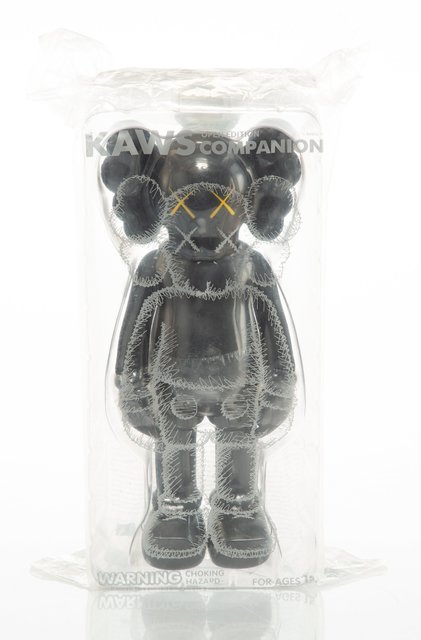 KAWS, ‘Companion (Black)’, 2016, Sculpture, Painted cast vinyl, Heritage Auctions