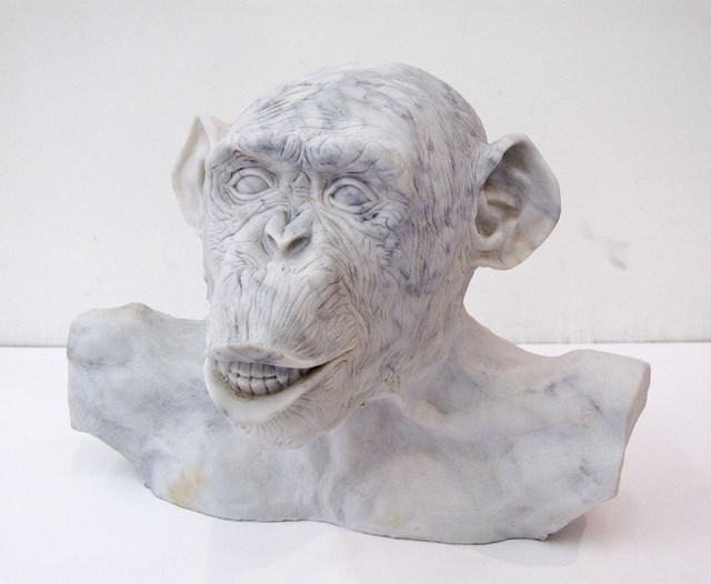 Lisa Roet, ‘Marble Chimp Bust No.5’, 2015, Gow Langsford Gallery