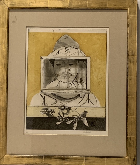 Graham Sutherland, ‘Bees’, 1977, Print, Etching and aquatint on paper, Anders Wahlstedt Fine Art