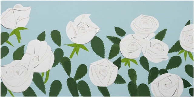 Alex Katz, ‘White Roses’, 2014, Nikola Rukaj Gallery