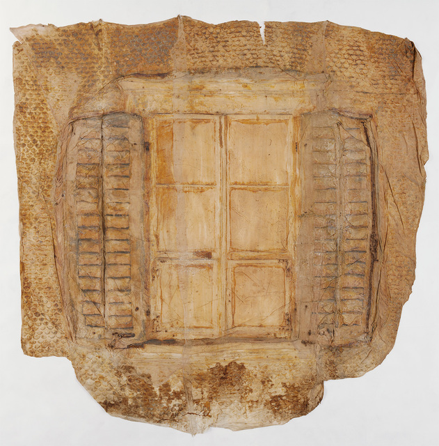 Heidi Bucher, ‘Fenster mit Läden und Schindeln, Bellevu’, 1988, Lehmann Maupin