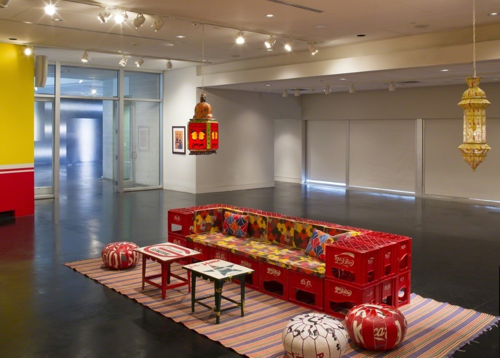 Installation view, "Africa Pop Studio", Tang Teaching Museum, 2017 Installation view, "Africa Pop Studio", Tang Teaching Museum, 2017