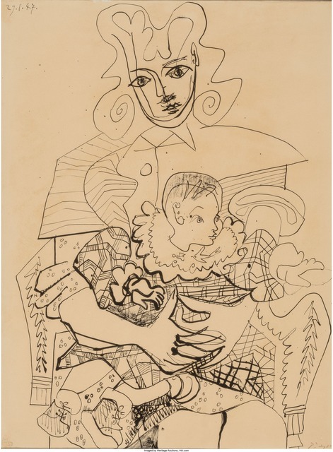 Pablo Picasso, ‘Inès et son enfant’, 1947, Heritage Auctions