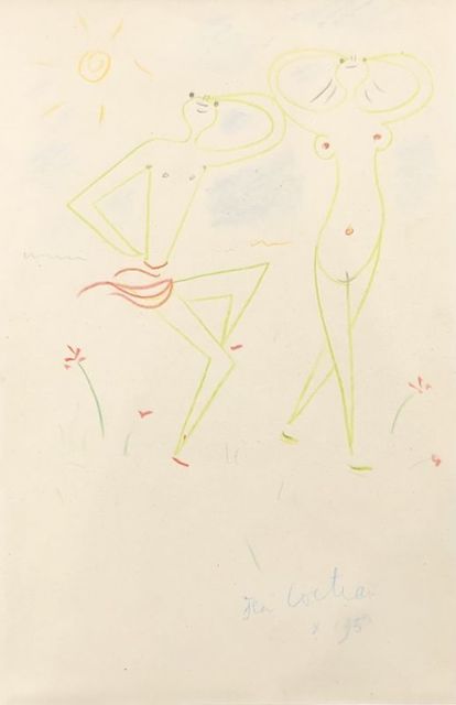 Jean Cocteau - Orphée a la lyre & Hermes - Catawiki