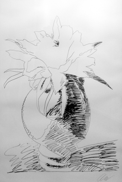 Andy Warhol, ‘Flowers (Black and White)’, 1974, Print, Screenprint, Yodo Gallery