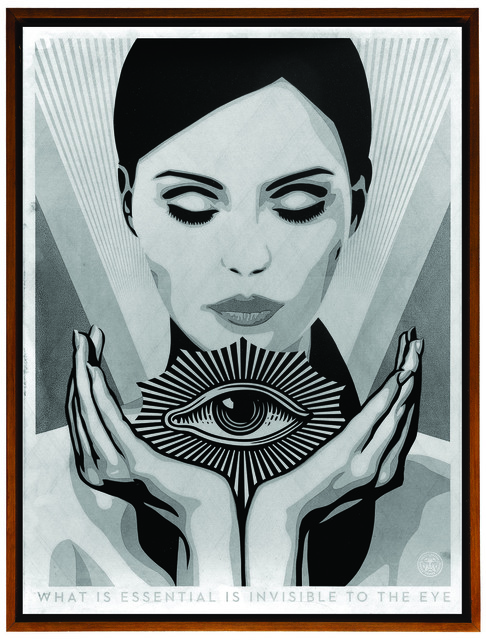Shepard Fairey (OBEY), ‘Invisible to the Eye’, 2017, Underdogs Gallery