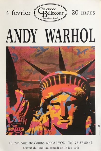 Andy Warhol, ‘Statue of Liberty’, 1987, MICHALI GALLERY