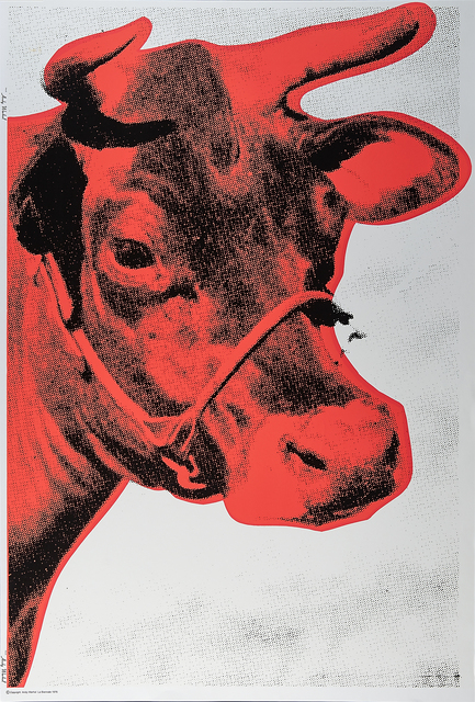 Andy Warhol, ‘Cow Poster from La Biennale 1976’, 1976, Print, Offset lithograph in colors, Rago/Wright