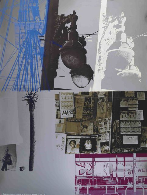 Robert Rauschenberg, ‘Narcissus/ROCI USA (Wax Fire Works)’, 1980, Mixed Media, Acrylic, enamel, fire wax on stainless steel, Evelyn Aimis Fine Art