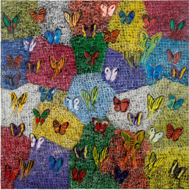 Hunt Slonem | Guardians & Butterflies (2020) | Available ...