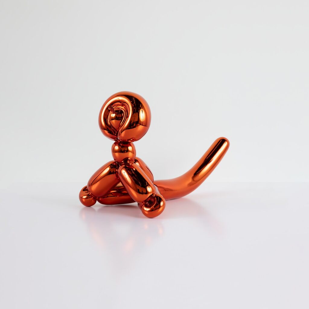 Jeff Koons - Balloon Monkey (Orange)