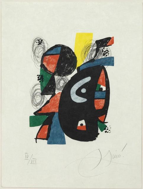 Joan Miró | La Mélodie Acide, IV (1980) | Available for Sale | Artsy