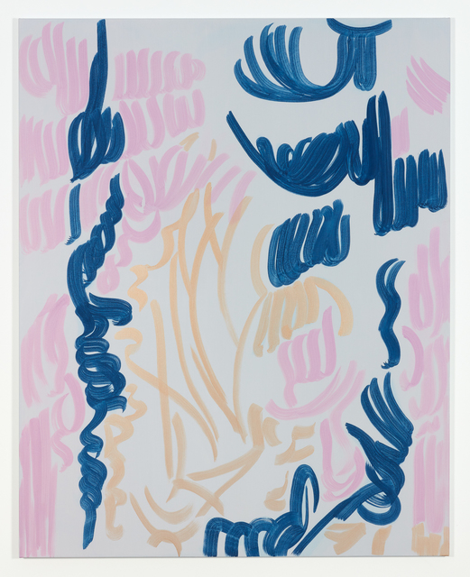 Evi Vingerling, ‘Untitled’, 2019, Painting, Acrylic and gouache on linen, Kristof De Clercq