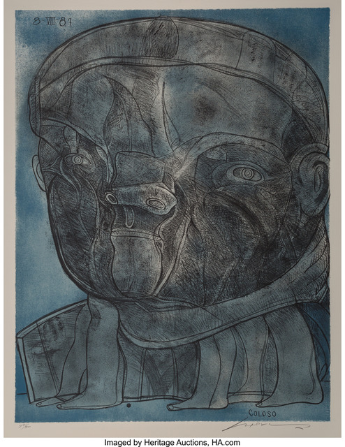 Jose Luis Cuevas, ‘Coloso, from Official Arts Portfolio of the XXIVth Olympiad, Seoul, Korea’, 1988-1989, Heritage Auctions
