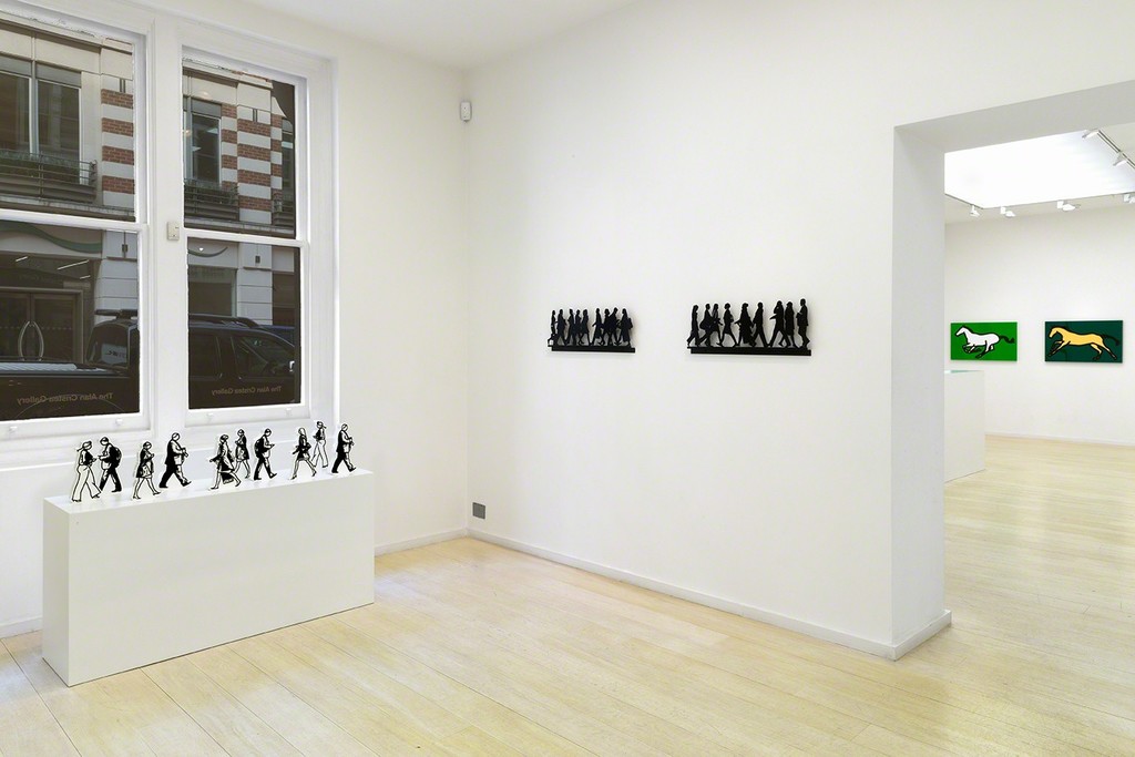 Julian Opie Editions 2012 - 2015 at Alan Cristea Gallery installation shot. Photo Peter White. Julian Opie Editions 2012 - 2015 at Alan Cristea Gallery installation shot. Photo Peter White.