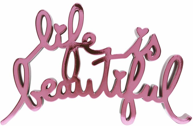 Mr. Brainwash, ‘Life is Beautiful -Hard Candy Pink’, 2017, Denis Bloch Fine Art