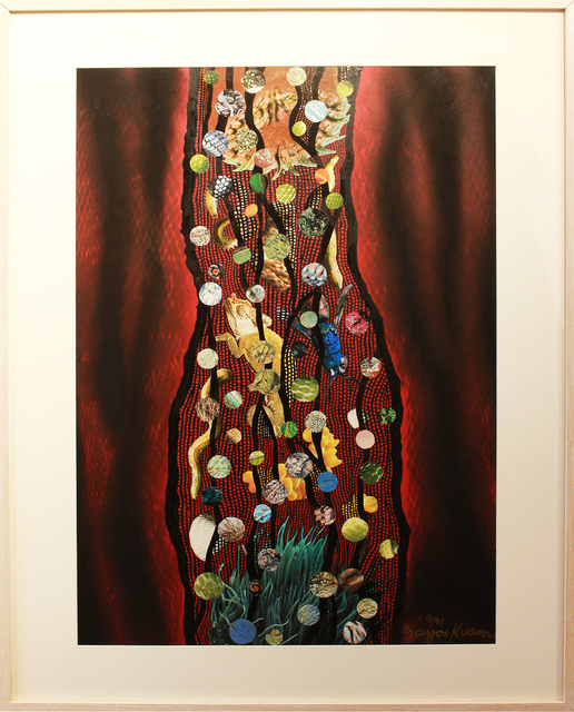 Yayoi Kusama, ‘Deep Sleep’, 1995, Drawing, Collage or other Work on Paper, Collage with acrylic, pastel on paper, MAKI