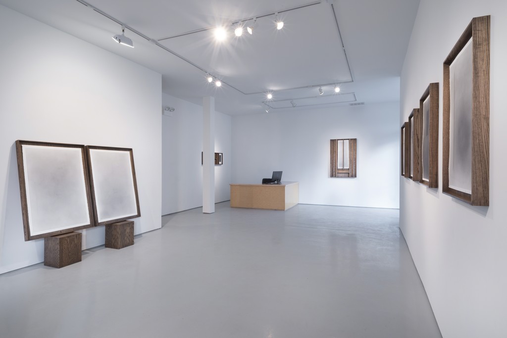Nate Young, 'But not yet: in the spirit of linguistics', Installation view at moniquemeloche, February 2015 Nate Young, 'But not yet: in the spirit of linguistics', Installation view at moniquemeloche, February 2015