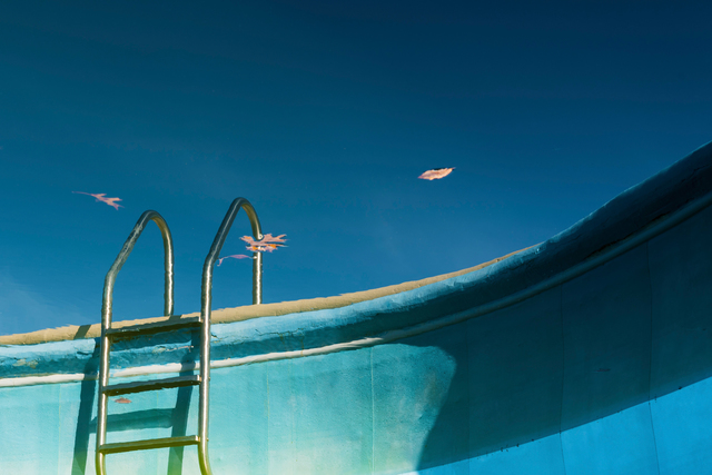 Natalie Christensen, ‘Last Night I Dreamt I Knew How To Swim’, 2019, Photography, Archival pigment print on 100% Italian cotton rag paper, with satin UV lamination, mounted to dibond, in shadow box frame, Turner Carroll Gallery