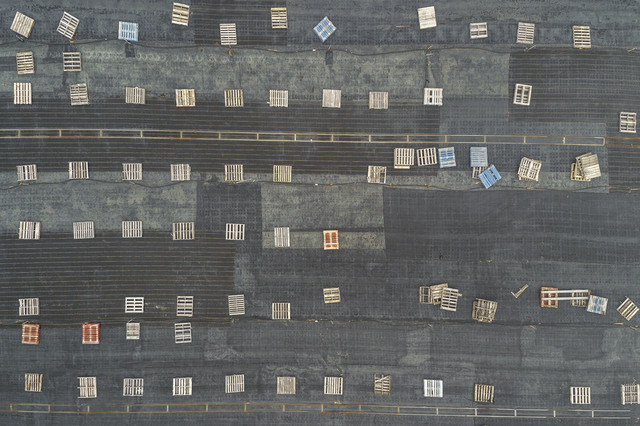 Peter Margonelli, ‘Pallets and Tarps’, 2017, ArtSuite New York