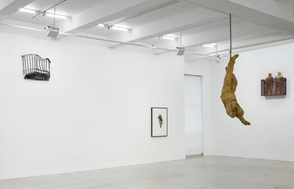 Juan Muñoz, Installation View, Marian Goodman Gallery, New York, December 9, 2014 - January 29, 2015 Juan Muñoz, Installation View, Marian Goodman Gallery, New York, December 9, 2014 - January 29, 2015