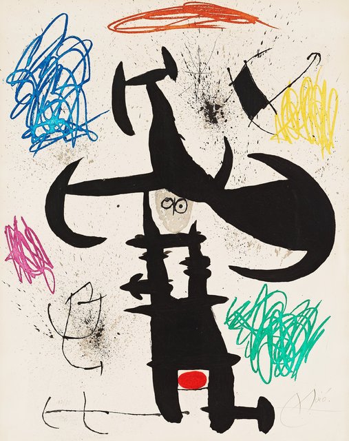 Joan Miró, ‘Le Souffre Douleur’, 1970, Galerie Montmartre