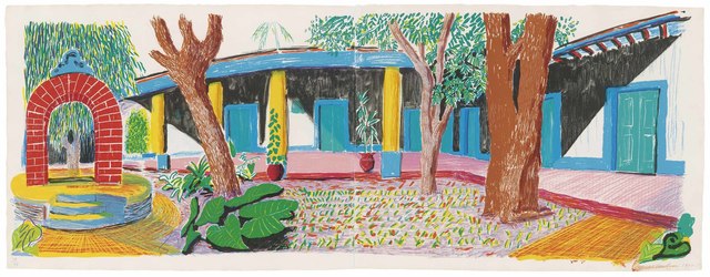 David Hockney, ‘Hotel Acatlán: Second day, from: The Moving Focus Series’, 1985, Christie's