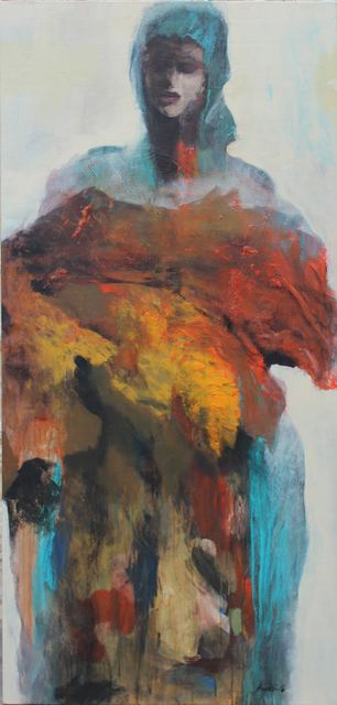 Khalid El-Khani, ‘Blue Hair ’, 2016, Orient Gallery