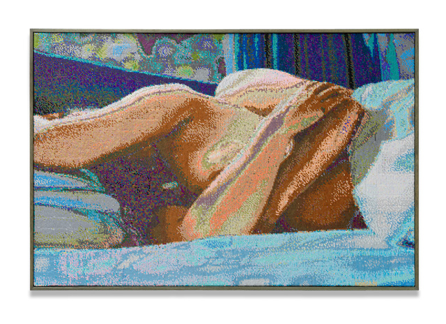Frances Goodman, ‘Uneventful Days ’, 2020, Mixed Media, Hand-stitched Sequins on Canvas., SMAC
