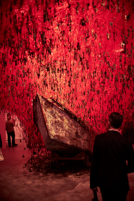 Chiharu Shiota, ‘The Key in the Hand (Installation view)’, 2015, 56th Venice Biennale