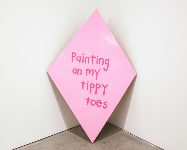 Cary Leibowitz ("Candy Ass"), ‘Painting on My Tippy Toes’, 2013, Fleisher/Ollman