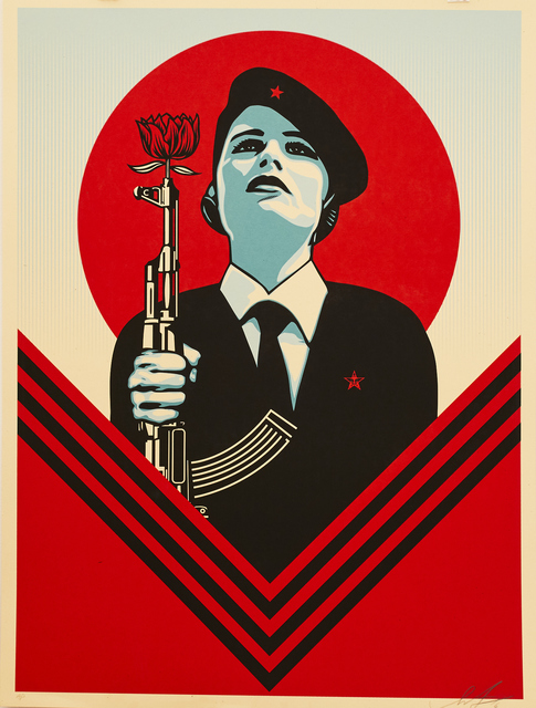 Shepard Fairey (OBEY), ‘Peace Guard 2’, 2016, Sping/Break Benefit Auction