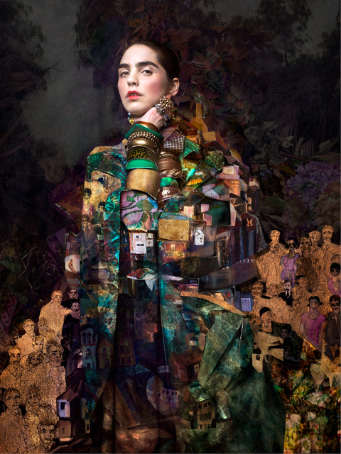 Cooper & Gorfer, ‘Amanda and the Painted People’, 2017, Photography, Archival pigment print, Larsen Warner