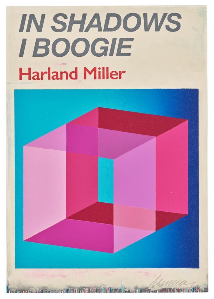 Harland Miller - In Shadows I Boogie (Blue)