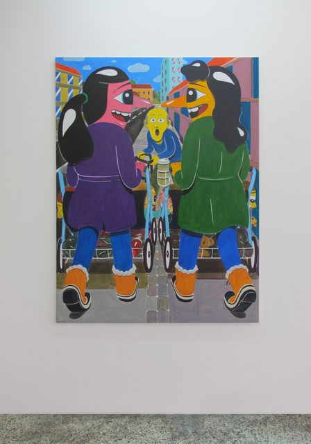 HuskMitNavn, ‘The Mother Group’, 2015, Painting, Acrylic on canvas, V1 Gallery