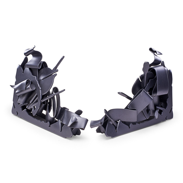 Albert Paley, ‘Two Massive Bookends, Rochester, NY’, 2000, Rago/Wright