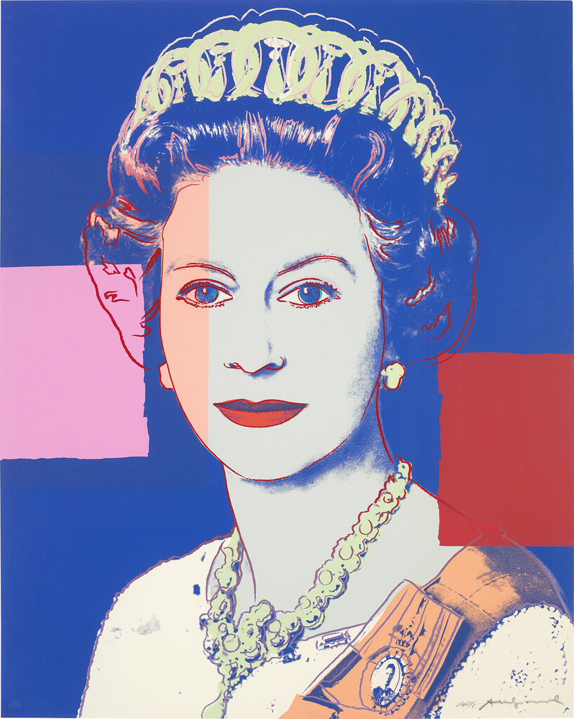 Andy Warhol - Queen Elizabeth II of the United Kingdom, from Reigning Queens (F. & S. 337)