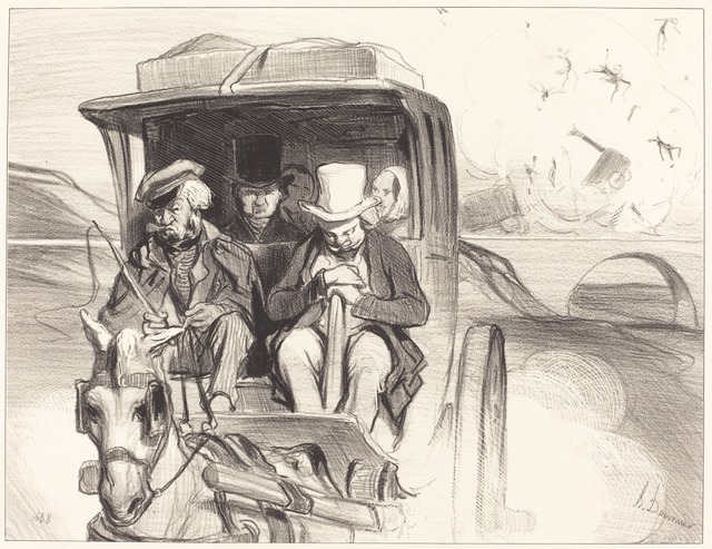 Honoré Daumier, ‘Allons donc... que diable cocher...’, 1843, National Gallery of Art, Washington, D.C.