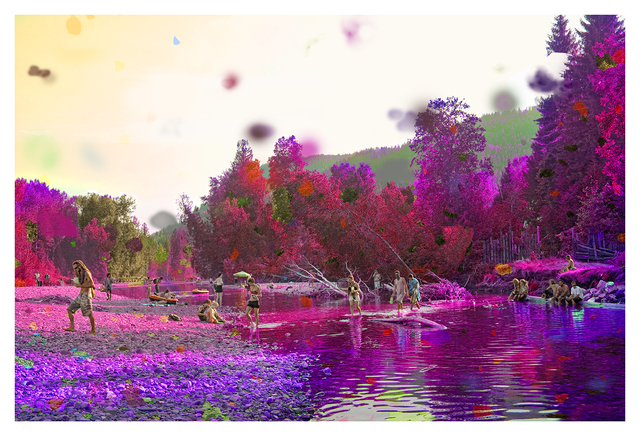 Sarah Anne Johnson, ‘Purple Creek’, 2016, Division Gallery