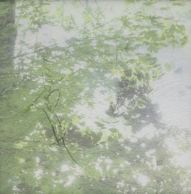 Chaco Terada, ‘Rain Ensemble’, 2019, Mixed Media, Archival pigment print on layers of silk organza with sumi ink and mineral pigments, Valley House Gallery & Sculpture Garden