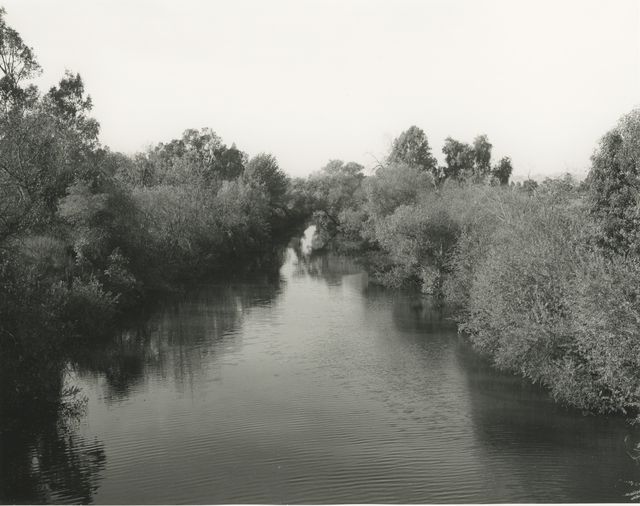 Mark Ruwedel, ‘LA River View #2’, 2017, Photography, Gelatin silver print dry-mounted to archival board, Gallery Luisotti
