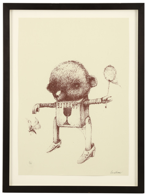 Ericilcane, ‘Brown Teddy’, 2006, Print, Screenprint on paper, Chiswick Auctions