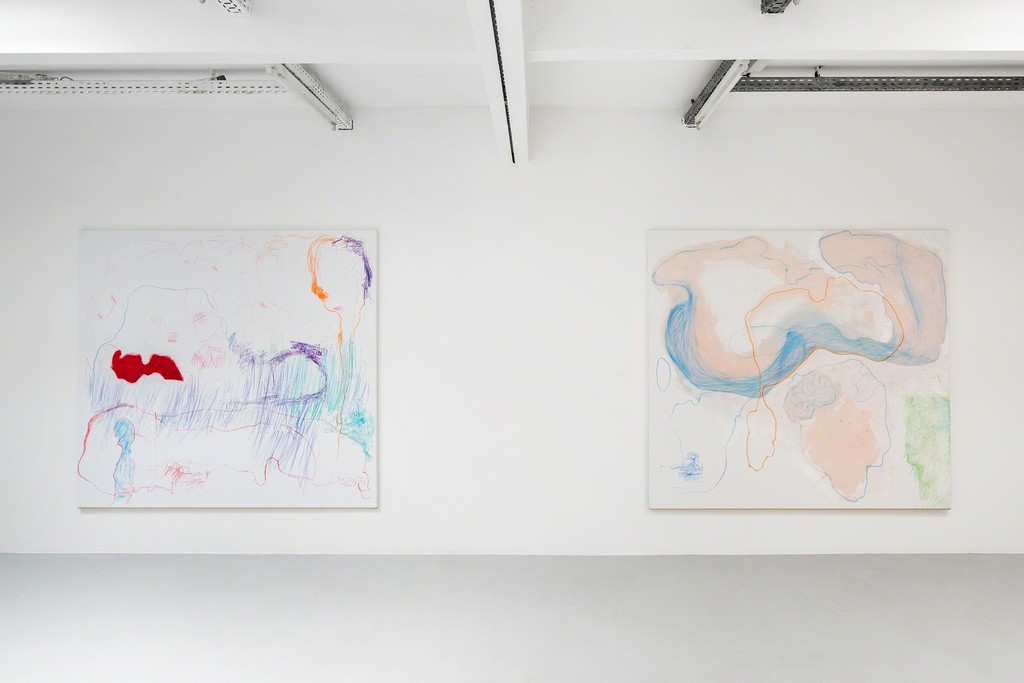Gonn Mosny, Ausstellungsansicht, Kunstraum Innsbruck, 2017. v.l.n.r.: Gonn Mosny, LW 236, 200 cm x 215 cm, 2017 LW 235, 200 cm x 215 cm, 2017, courtesy by the artist and Volker Diehl Gallery. Foto: Verena Nagl
Gonn Mosny, Ausstellungsansicht, Kunstraum Innsbruck, 2017. v.l.n.r.: Gonn Mosny, LW 236, 200 cm x 215 cm, 2017 LW 235, 200 cm x 215 cm, 2017, courtesy by the artist and Volker Diehl Gallery. Foto: Verena Nagl