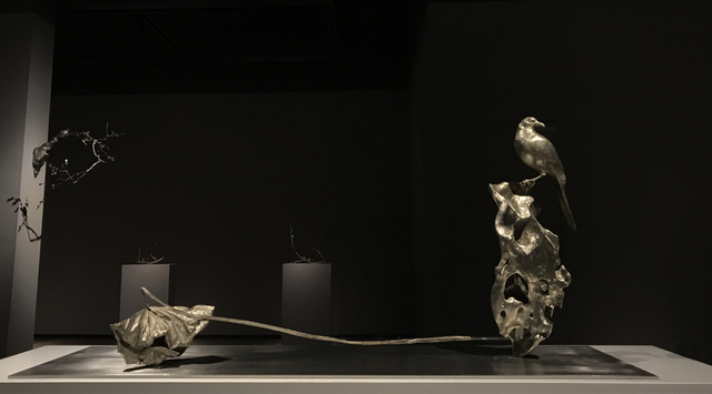Cai Zhisong 蔡志松, ‘Lotus No. 2 荷·2#’, 2019, Sculpture, White Copper and Stainless Steel, Linda Gallery