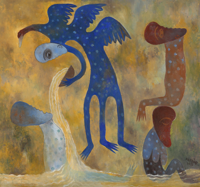 Manuel Mendive, ‘Bano de Miel’, 2014, Latin Art Core