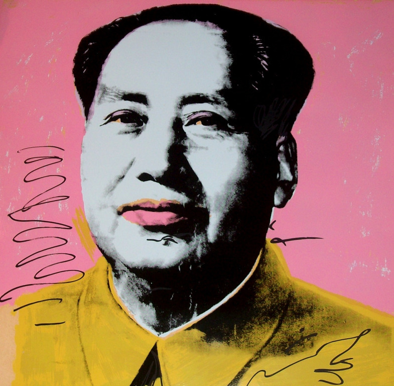Andy Warhol
Mao
Screenprint on paper 91x91cm
1972 Andy Warhol
Mao
Screenprint on paper 91x91cm
1972